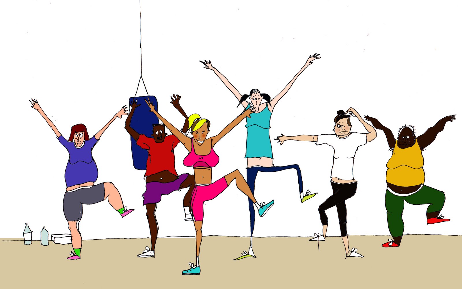 fitness instructor clipart - photo #11